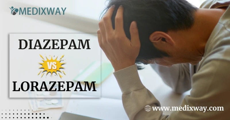 Diazepam vs Lorazepam