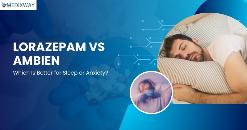Lorazepam vs Ambien blog image