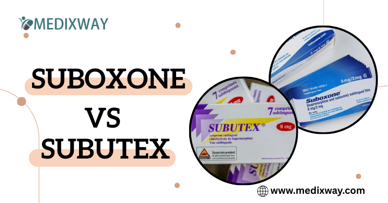 Suboxone vs Subutex