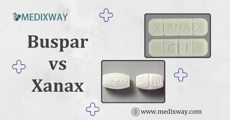 Buspar vs Xanax