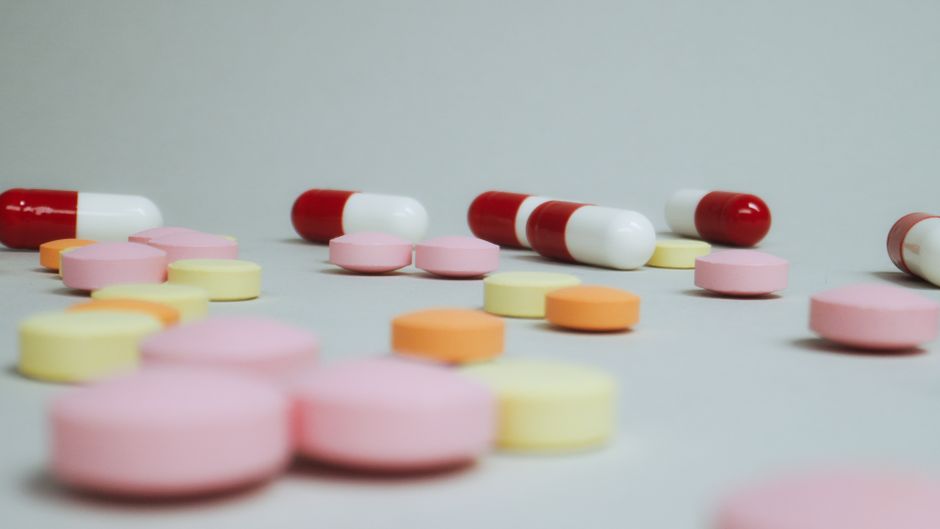 Pharmacist reviewing an oxycodone prescription for a patient in New York